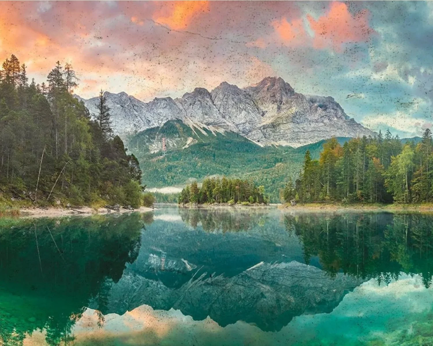 Eibsee Lake - Crystal clear alpine lake